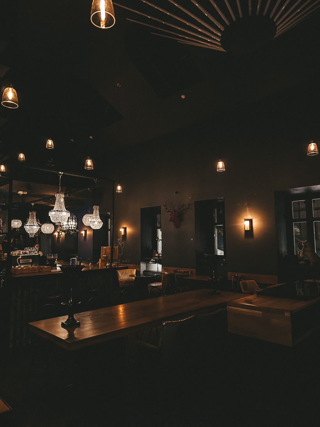 Cozy, stimmungsvolles Restaurant-Interieur