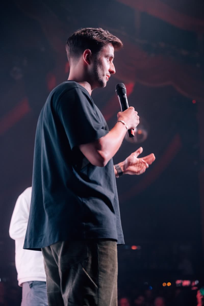 Markus Cremer auf der Bühne